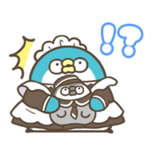 PP mini 小小企鵝 -小老頭 （2） - Sticker 8