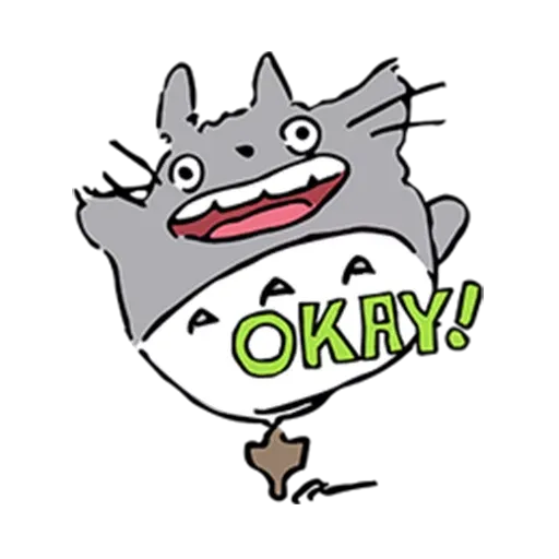 Totoro- Sticker