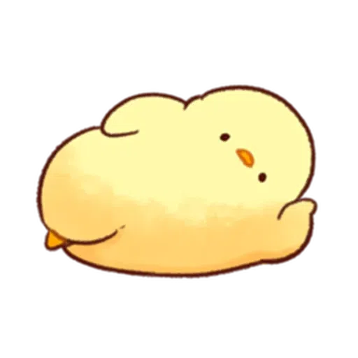 soft and cute chick 15 - Sticker 4