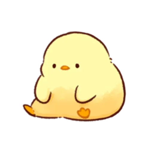 soft and cute chick 15 - Sticker 3