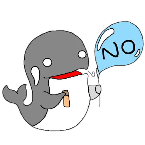 This is a whale - Sticker 2