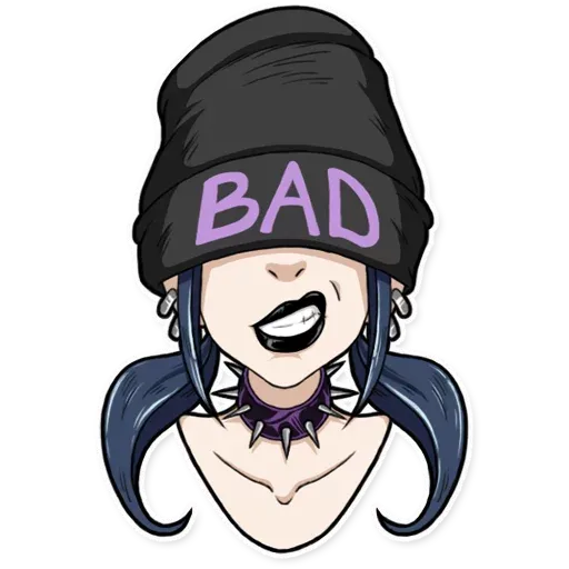 Bad girl - Sticker 6