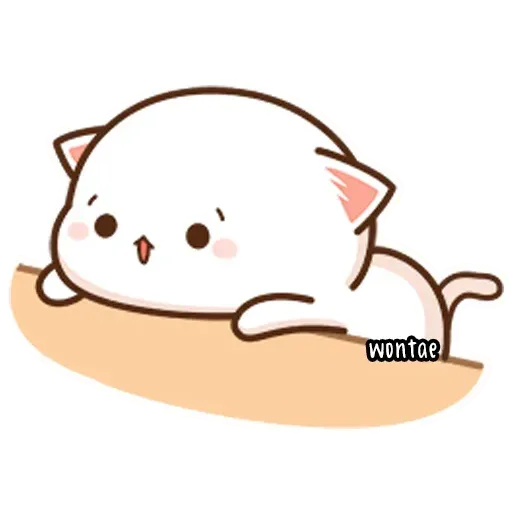 Mochi Cat 1 - Sticker 4