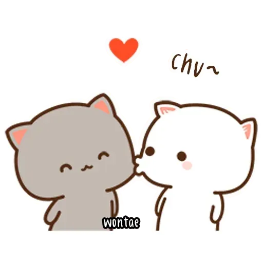 Mochi Cat 1- Sticker