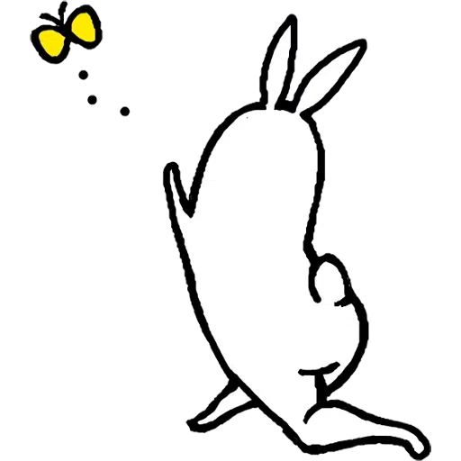 Rabbit with beautiful legs - Sticker 4