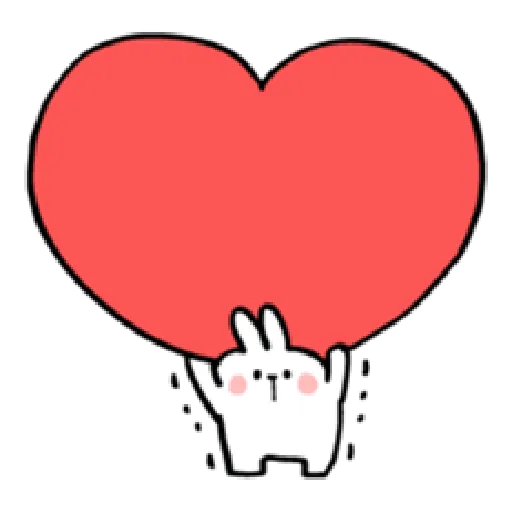 Spoiled Rabbit Heart 1- Sticker