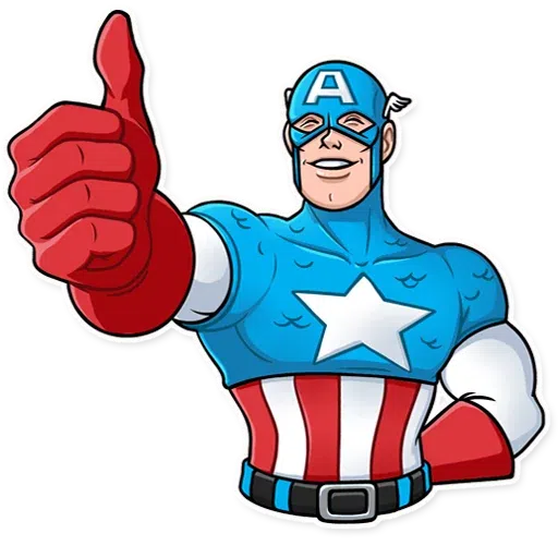 Capitán América - Sticker 3