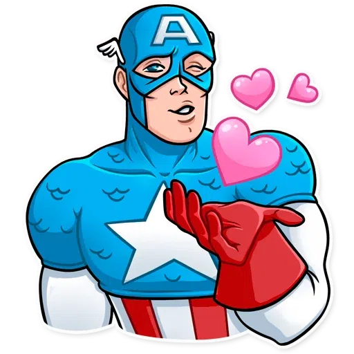 Capitán América - Sticker 2