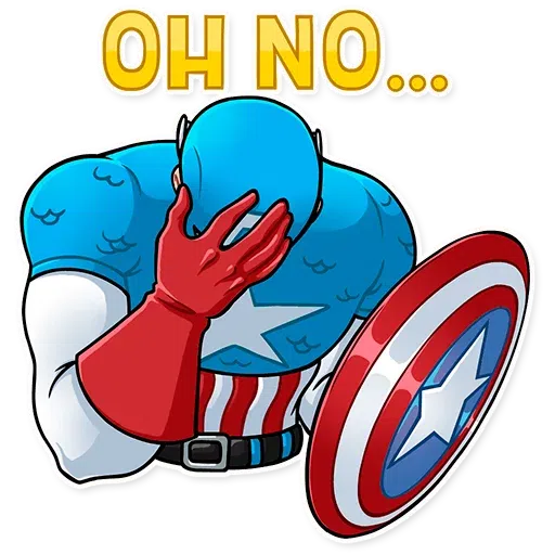 Capitán América - Sticker 8