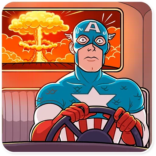 Capitán América - Sticker 4