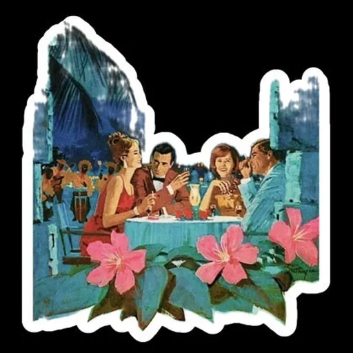 Cuba Libre Bar VT - Sticker