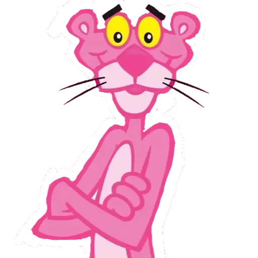 Pink panther- Sticker