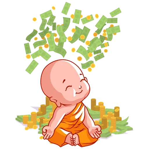 buddha invest - Sticker 3