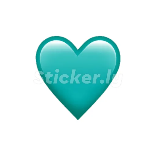 bleu hearts - Sticker 7